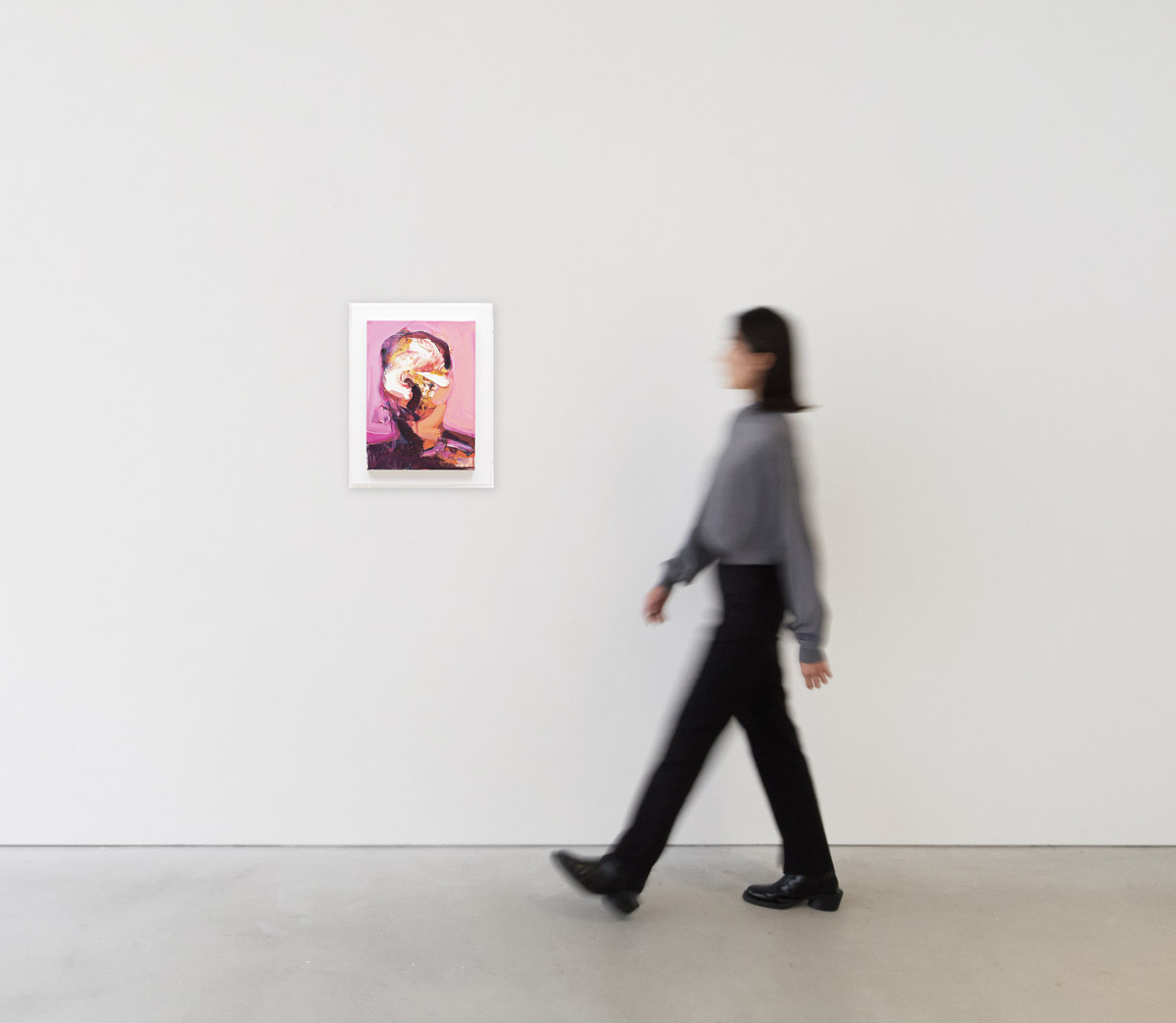 井田幸昌 シルクスクリーン Self portrait ED10 井田幸昌シルク