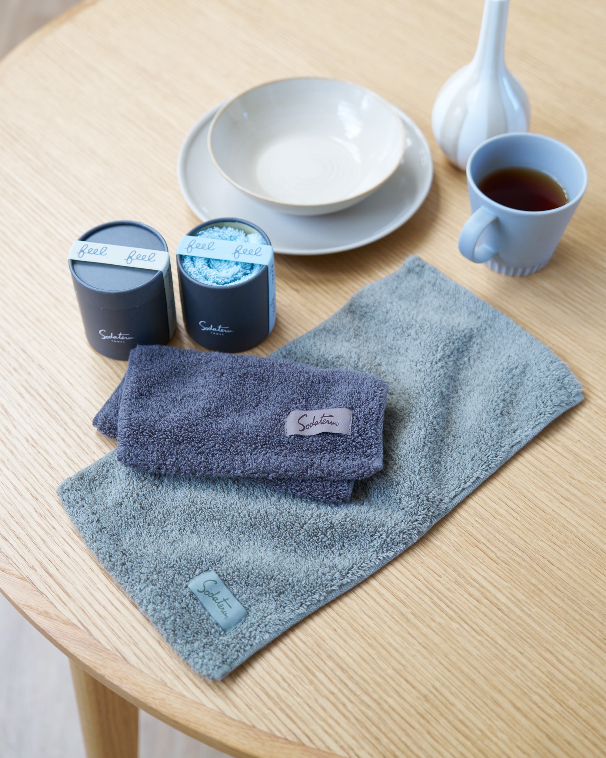 feel プチフェイスタオル ペアセット – 育てるタオル 公式online store