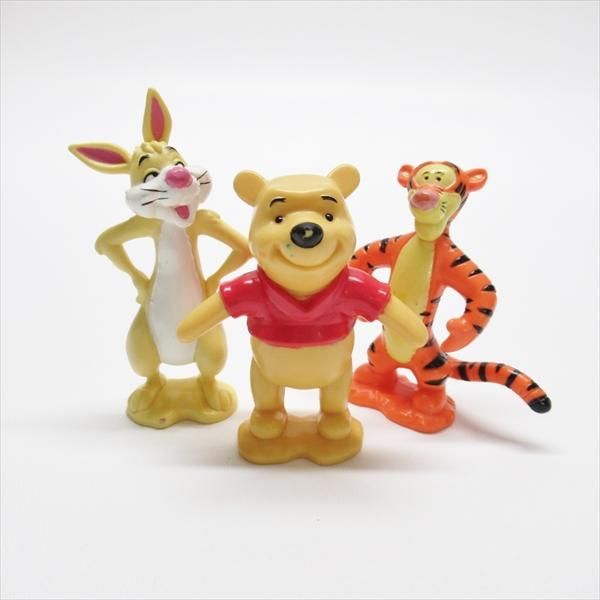 くまのプーさんと仲間たち プーさん、ココ、ティガーPVCフィギュア3体