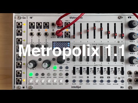 intellijel Metropolis モジュラーシンセサイザーシーケンサー