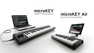 Korg MicroKEY-49 Air 49 Key Compact Bluetooth MIDI Controller