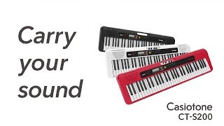カシオ CT-S200WE ベーシックキーボード ホワイト|エディオン公式通販