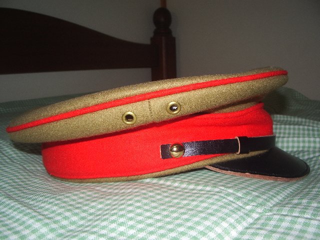 旧 日本 軍 四五式 戦闘 帽子 軍帽 帝国 陸軍 初期 略帽 下士官兵