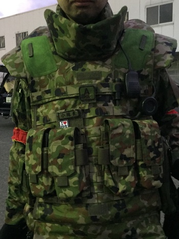 たちごけ分隊:防弾チョッキ3型レプリカ（S&Graf） 運用編
