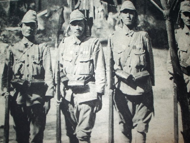 日本軍 日本陸軍 昭和五年式軍衣 昭五式軍衣 開襟