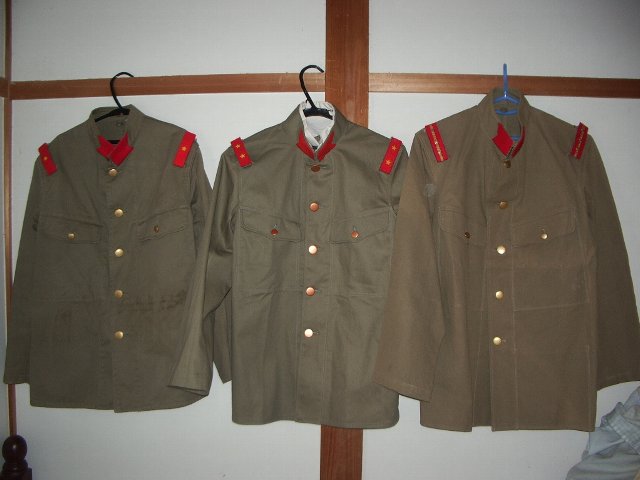 昭五式 夏衣袴 中田商店 日本軍 軍服上下 Lサイズ相当 オーダーメイド)