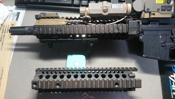 VFC DD RIS II ハンドガード FDE 9.5 mk18 MWS m4 楽天市場】VFC