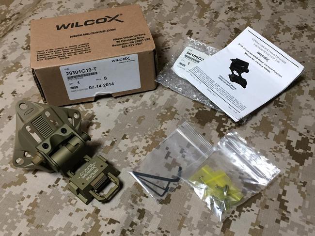 BLACK LINE - blog:DEVGRU支給 OPS-CORE採用 実物 wilcox L4G32 NVG