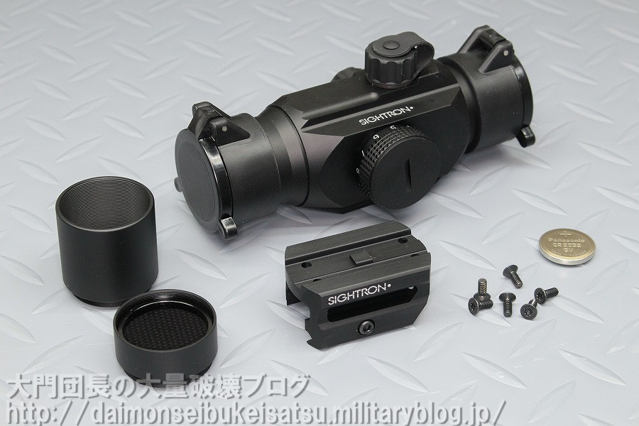 大門団長の大量破壊ブログ:【最新】 サイトロン SD-33XX ドットサイト