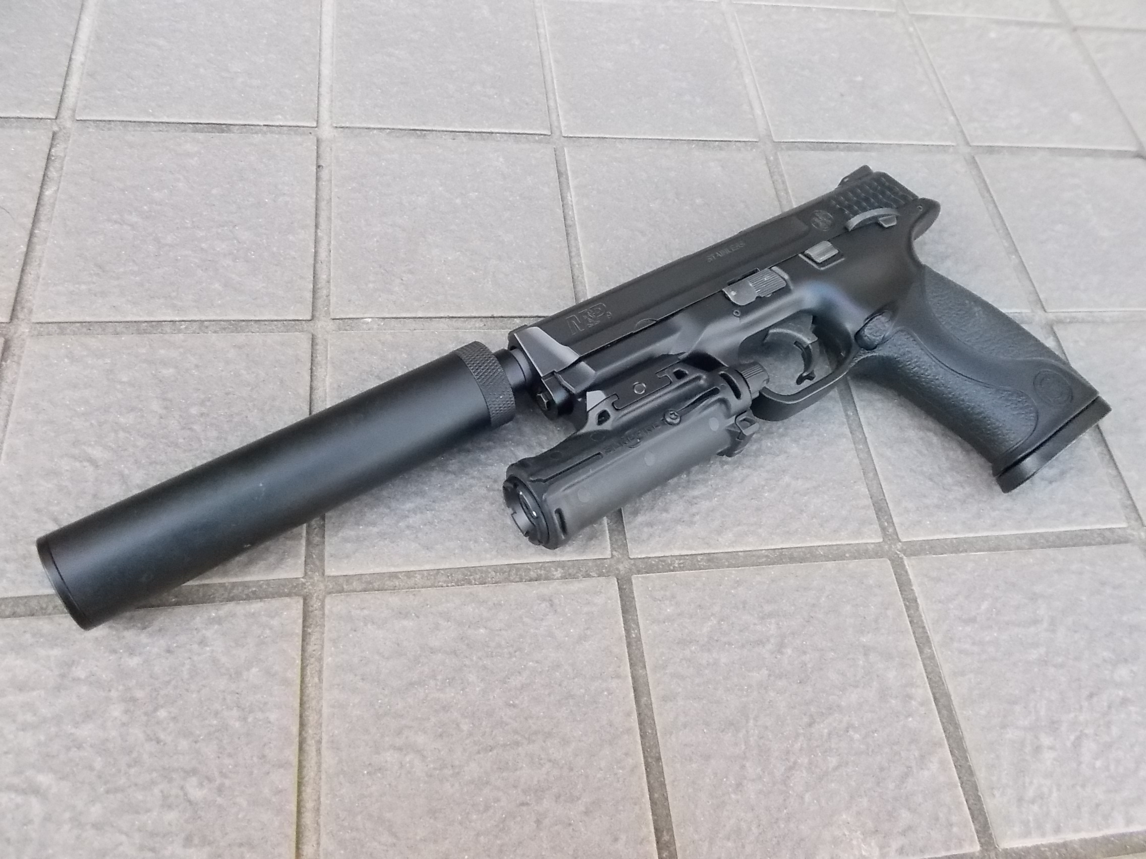 マルイS&W M&P9 たきな風カスタム サプレッサー付 東京マルイ たきなの