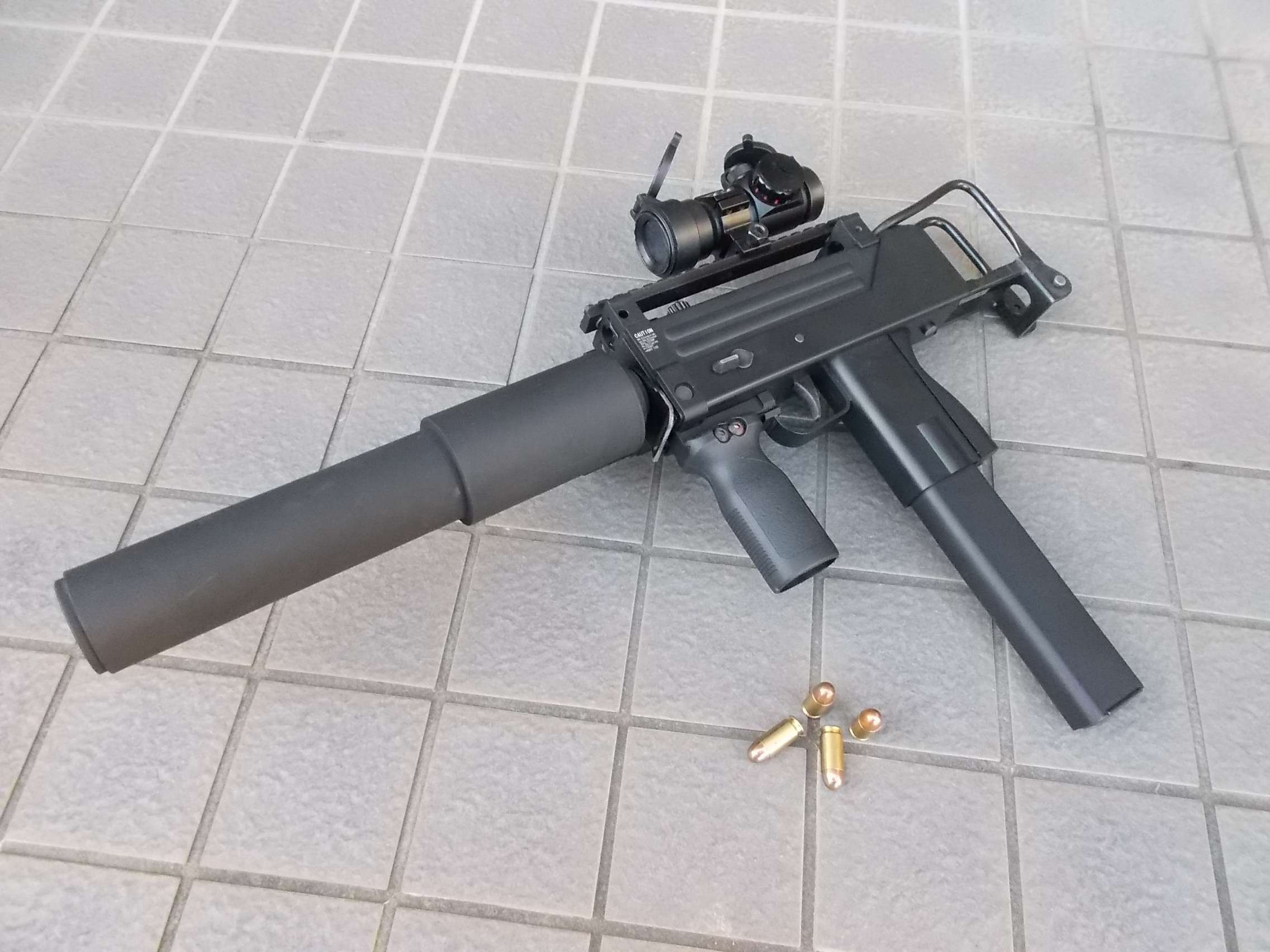 mac10レールストックアダプター マルイ 電動コンパクトマシンガン