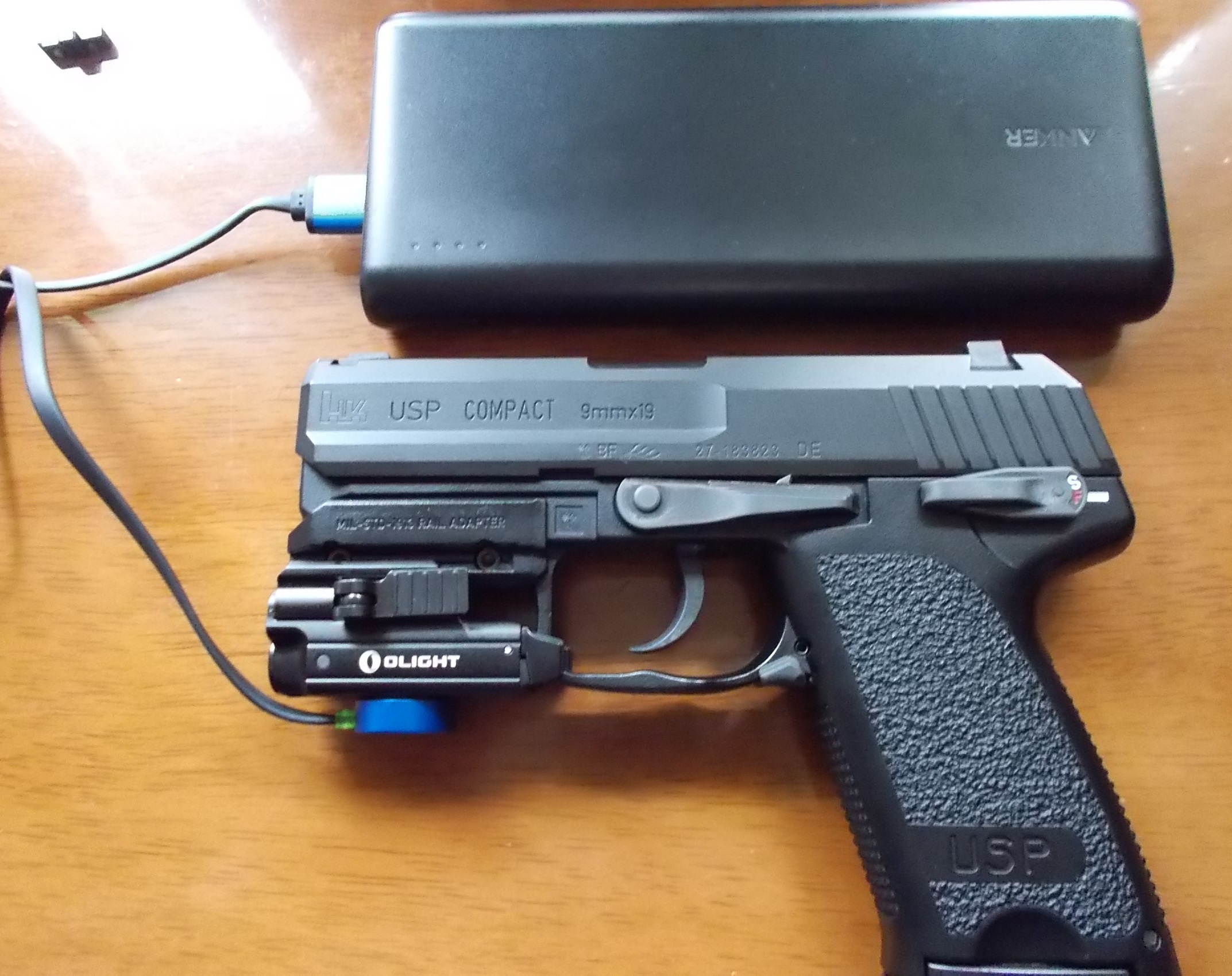 東京マルイ USPコンパクト ガスガン オーライト Olight 東京マルイ USP