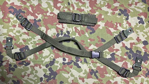 821st Regiment's Blog.:88式鉄帽2型あご紐