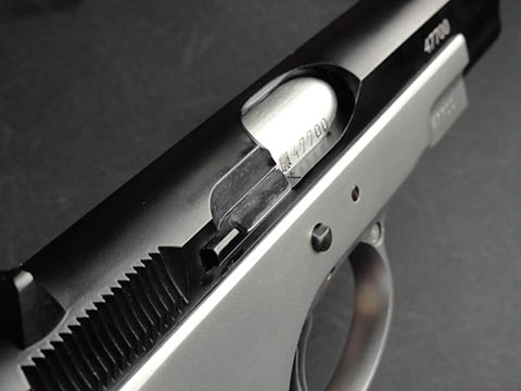 ゆるほびっ！:KSC Cz75 2nd SYSTEM7 ハーフシルバーカスタム