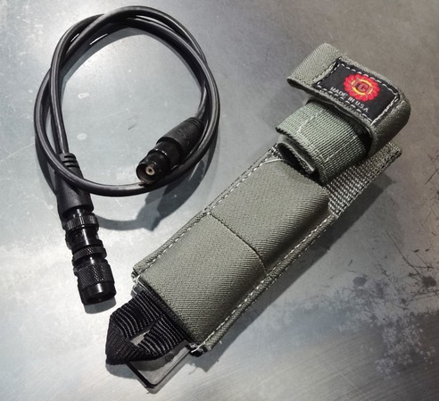 米軍実物 TCI MAST アンテナ リロケーション ポーチ ホルダー コヨーテ