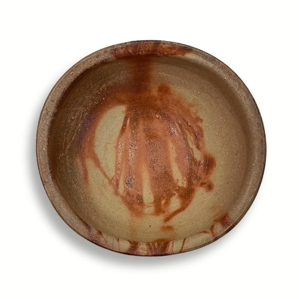 値下げしました）陶陽作 備前焼大皿 高力芳照 作 「備前皿」 ～備前焼