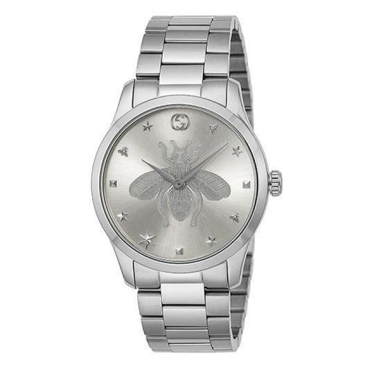 グッチ 時計 レディース G-タイムレス YA1264126 シルバー×シルバー