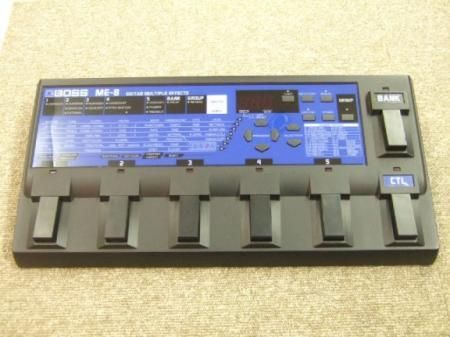 中古品 BOSS ME-8 マルチエフェクター - 奈良のギターショップ