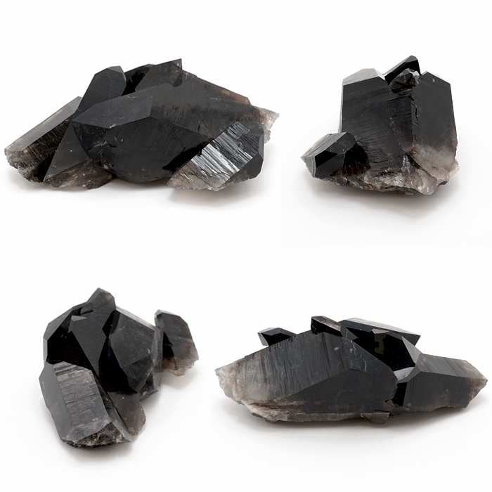 モリオン クラスター 227.0g アーカンソー産 原石 【 一点もの 】 高