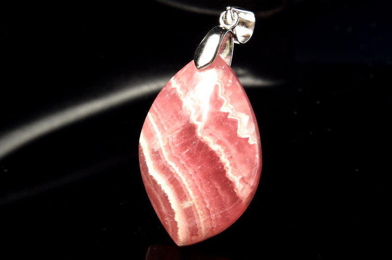 1点物】Silver925◇アルゼンチン産 インカローズ 24x15mm リーフ