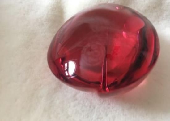 美品】Baccarat バカラ てんとう虫 クリスタル クリアー 美品