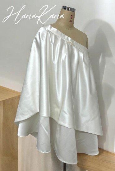 リメイク3Wayケープ - ベビードレス・ヘッドドレス・ウェディング