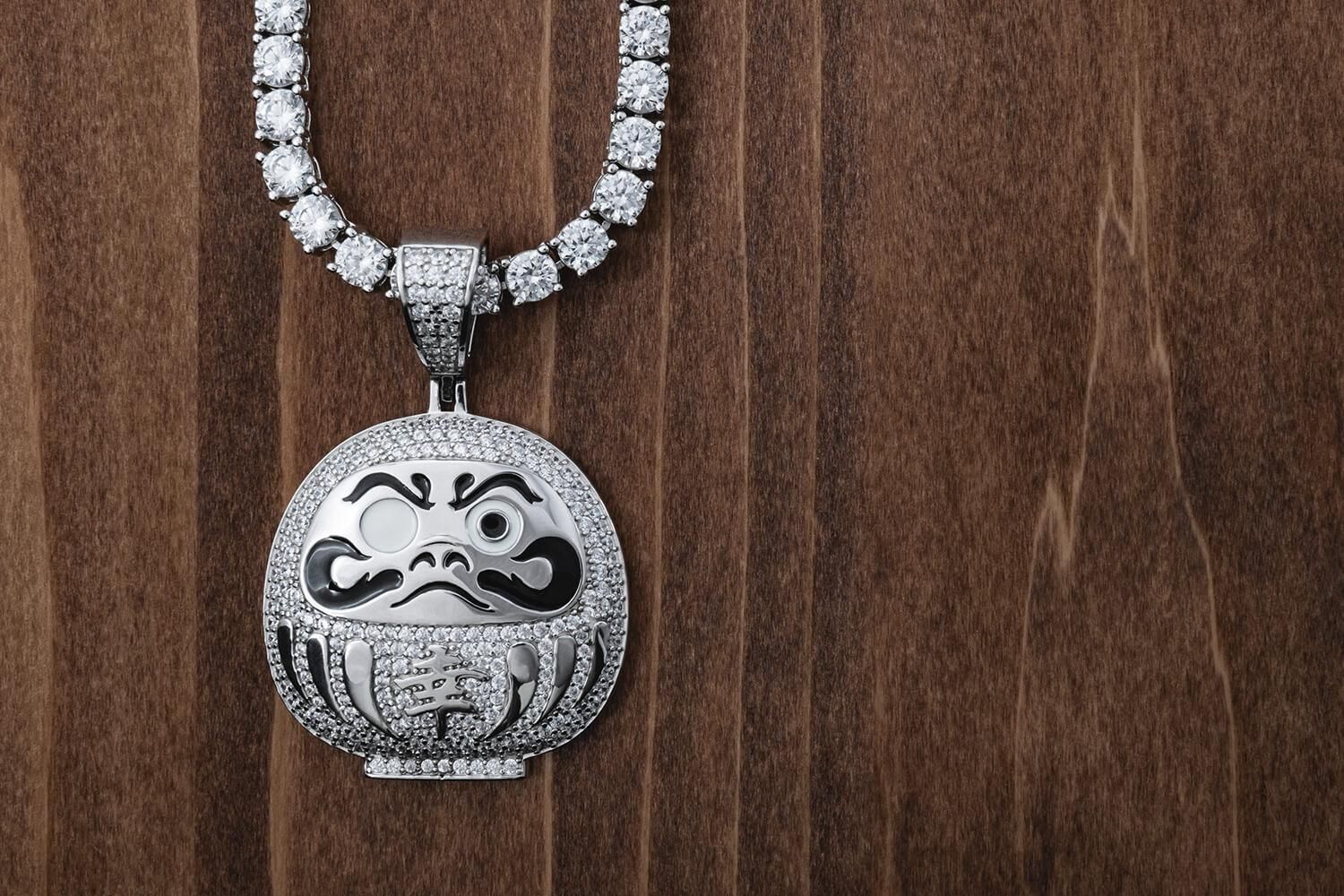 パンダフィギュア ネックレス シルバー 0bbf818219412b2fcb341c11d4872a