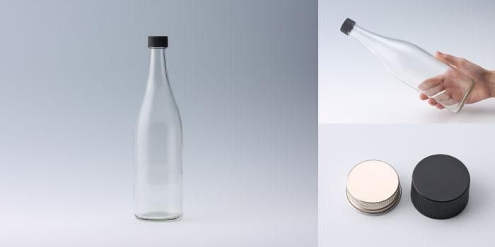 ワイン720 PPL 透明 | 酒・ワイン瓶 | 通販サイト-ガラスびん.com