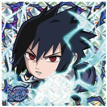 NARUTO グミ カード NO.002 うちはサスケ ナルト グミ カード No.002