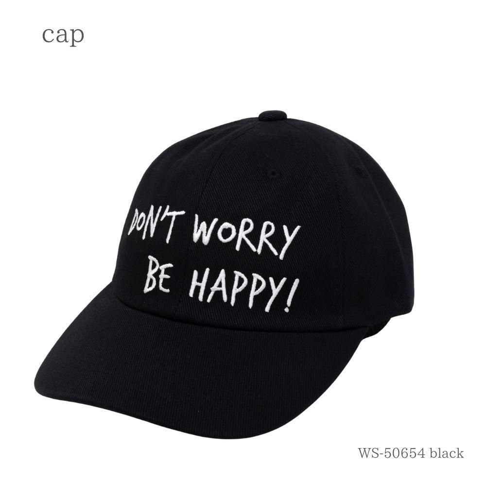 DON'T WORRY BE HAPPY!キャップ｜京都発の帽子メーカーWORDS公式