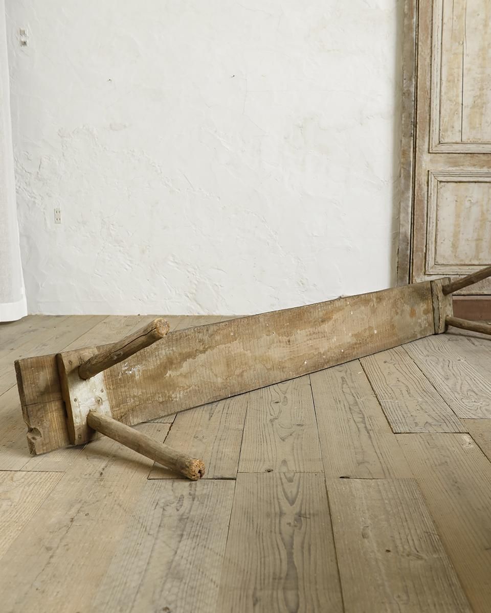 フランスアンティーク ウッドベンチ / 木製ベンチ | Antiques Knock