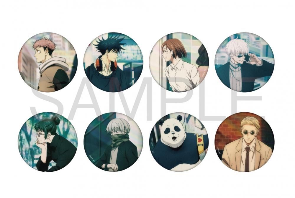缶バッジコレクション 呪術廻戦（全8種）コンプリートセット - ANIGA-TER