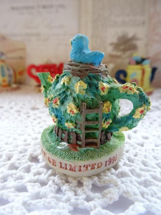 テトリー ゴードンミニチュア ティーポット オーナメント 1996年