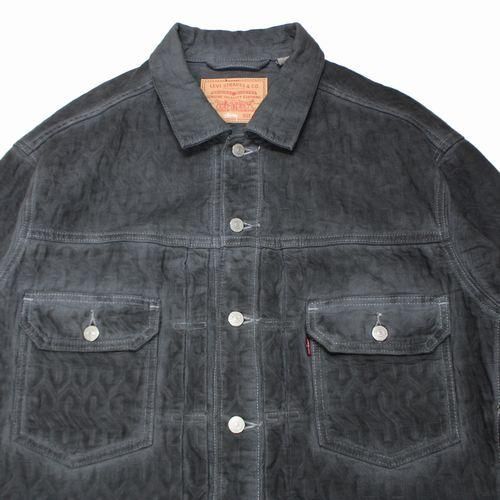 stussy × LEVI'S リーバイス ステューシー 23AW DYED JACQUARD TRUCKER