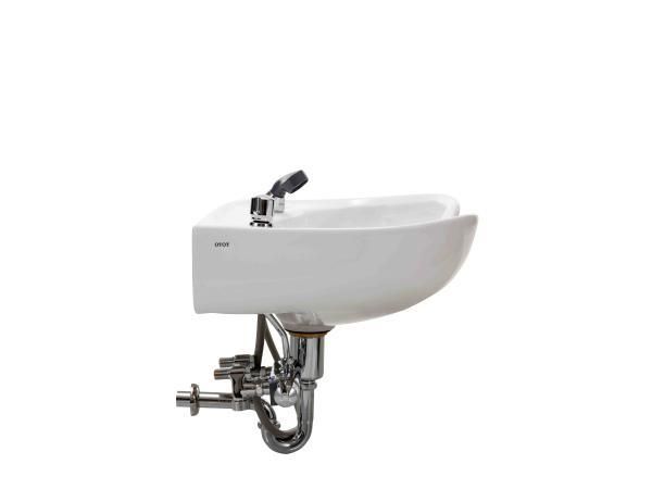 TOTO製シャンプーボールサーモ金具付ホワイト - 理美容器具・理