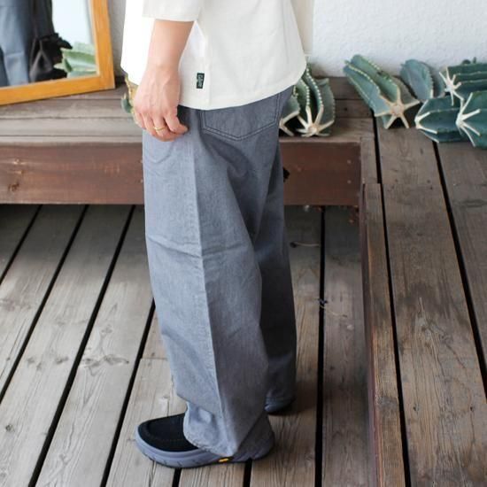 CRANK PROJECTS 8oz ファットデニム (グレイ)