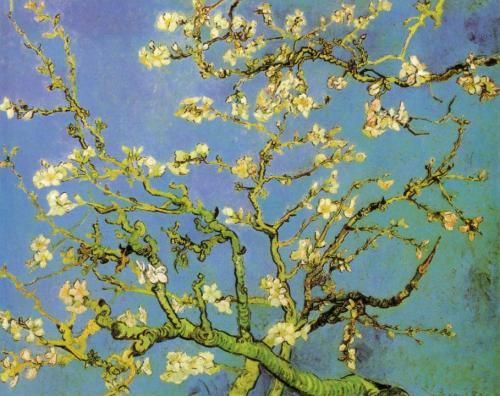 ゴッホ【花咲くアーモンドの木の枝】 - 手描き 絵画（油絵複製画）販売