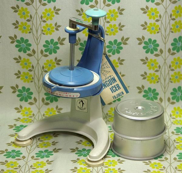 昭和レトロなかき氷機