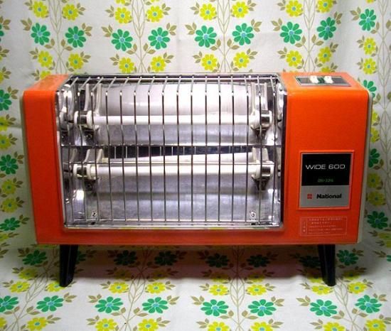 昭和レトロ電気ストーブ