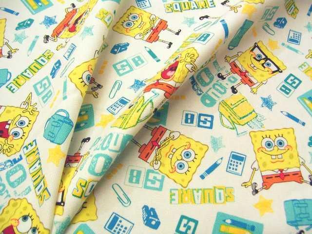 スポンジ・ボブ」コットンオックスpt(G2555-1B) - そーいんぐ・すてい