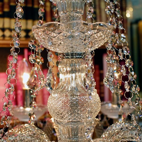 JOSEF WRANOVSKY☆ボヘミアンクリスタルシャンデリア☆引掛シーリング