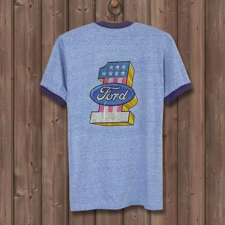 FORD MOTOR フォード モーター系 ヴィンテージTシャツ | Horizon Blue
