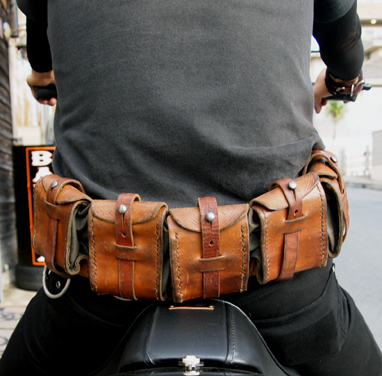 バンダリアポーチ 5連 スウェーデン ミリタリー装備品 サバゲー