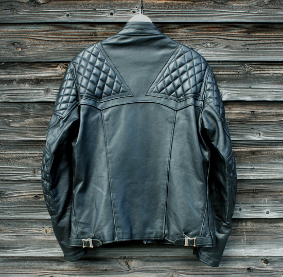 ハイウェイマン ライダース ロンジャン ブラック レザー リカルド