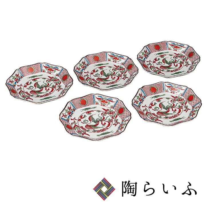 九谷焼6点セート，茶具，茶器，古九谷，百壽老人，赤繪，骨董