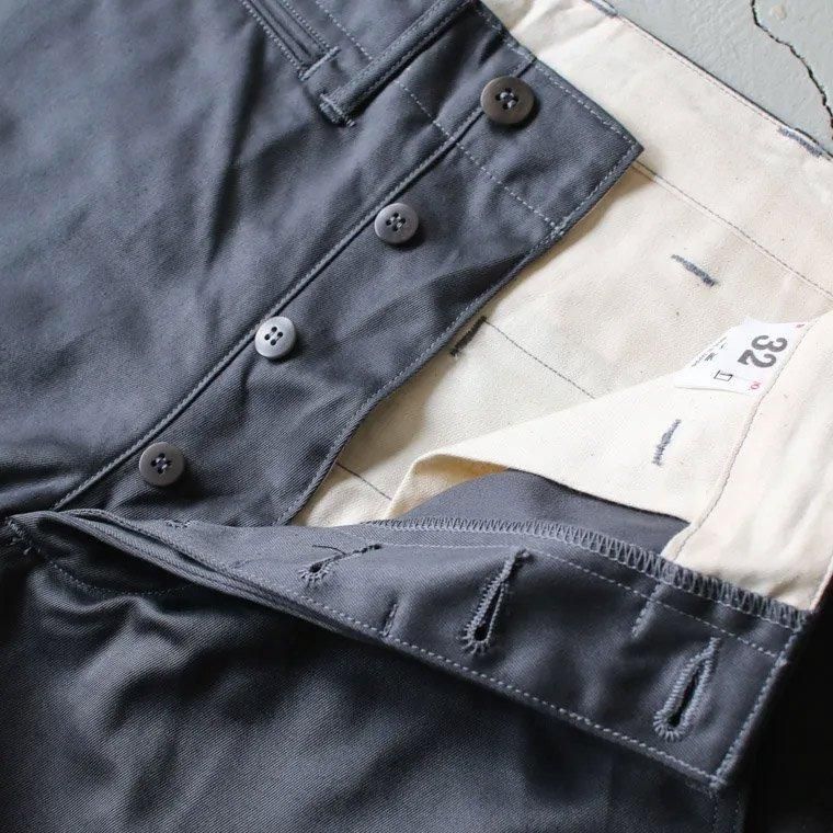 ウエアハウス WAREHOUSE Lot.1082 チノーズ CHINOES ブルーグレー