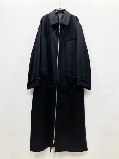 stein（シュタイン）2023AW 23AW OVERSIZED MAXI-LENGTH ZIP COAT