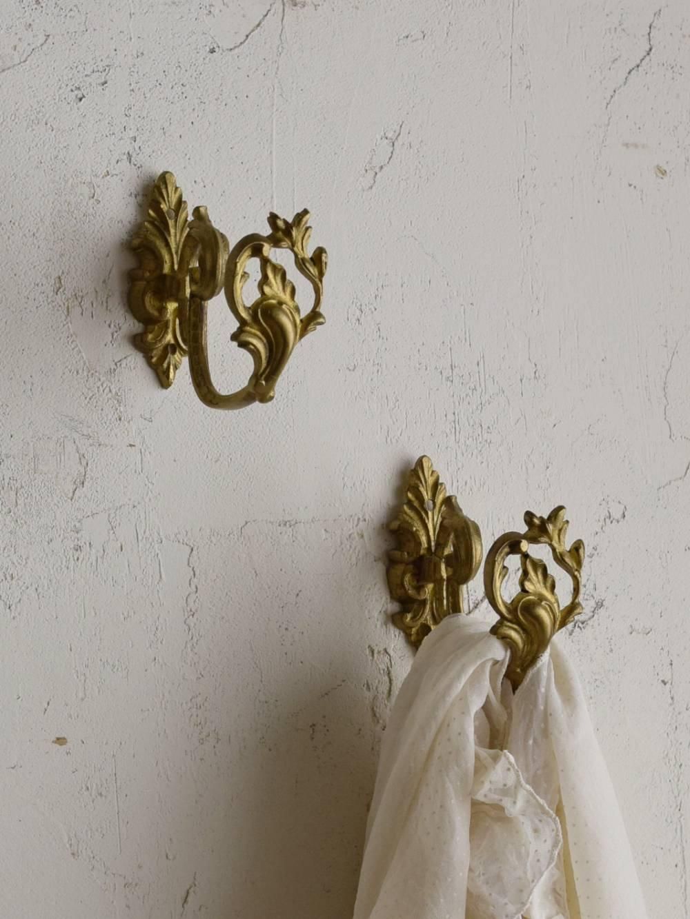 フランスアンティーク雑貨 カーテンフック.2/ 2点セット インテリア