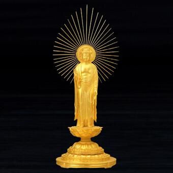 ☆綿密写経☆宝冠阿弥陀如来 阿弥陀如来】SSサイズ（210㎜×285