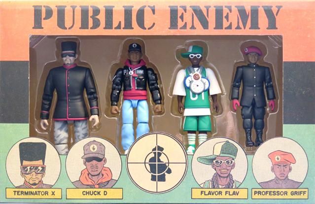 WENOD RECORDS : パブリック・エナミー・アクション・フィギュア